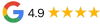 Note Google 4.9 sur 5
